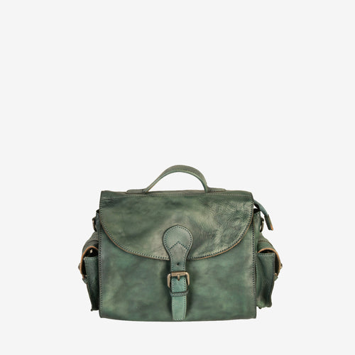 Leather Vintage-Dye Doctor Bag