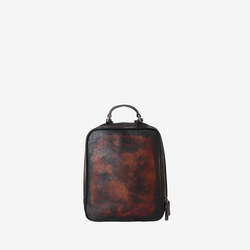 Genuine Leather Distressed Stylish Backpack