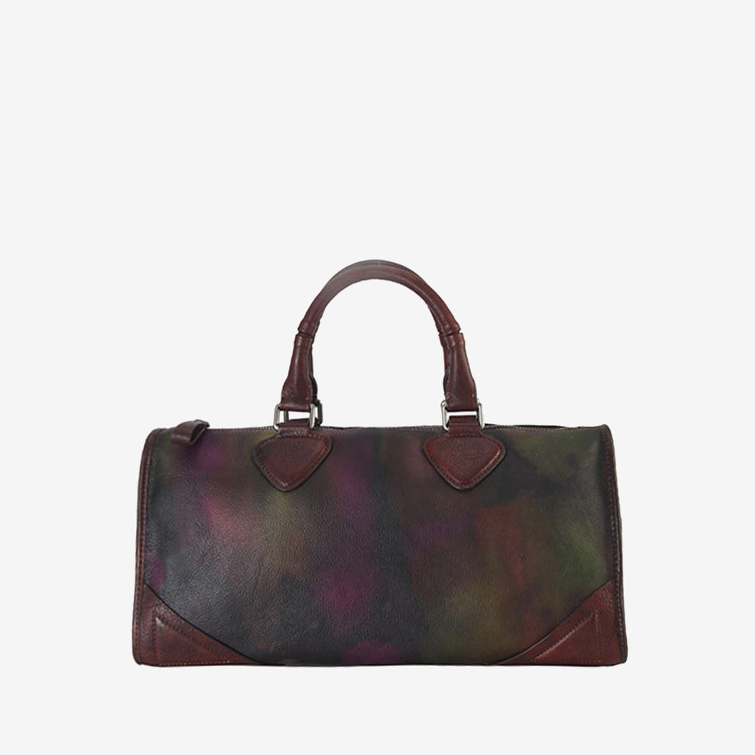 Genuine Leather Distressed Style Large Tote