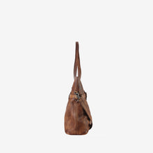 Genuine Leather Simple Design Shoulder Bag