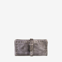 Leather Stylish Studded Card Holder Wallet
